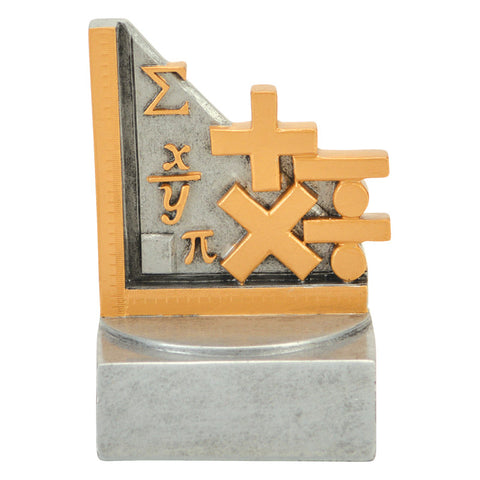 Color Tek Math Figure Award - 4"