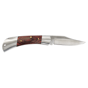 3 1/2" Wood Folding Knife