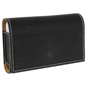 Happy Pills Engraved Leatherette Pill Box 4 3/4" x 3 1/8"