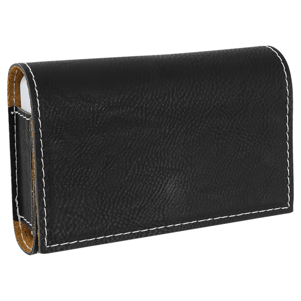 Happy Pills Engraved Leatherette Pill Box 4 3/4" x 3 1/8"