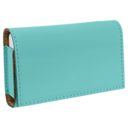 Happy Pills Engraved Leatherette Pill Box 4 3/4" x 3 1/8"