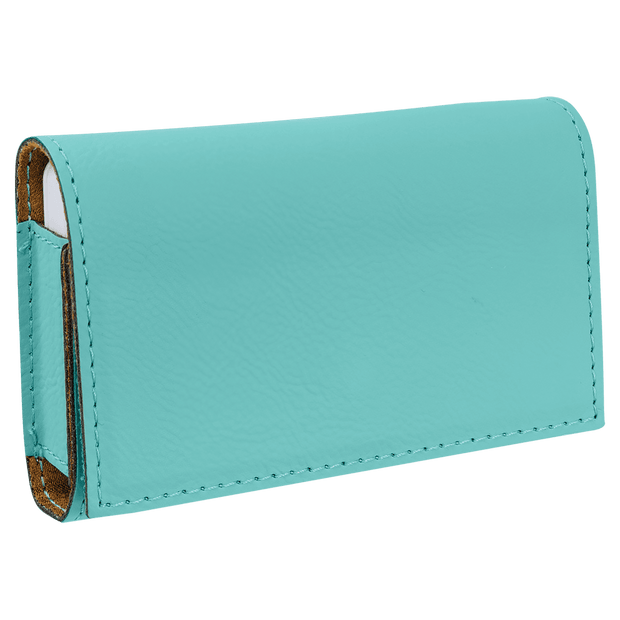 Happy Pills Engraved Leatherette Pill Box 4 3/4" x 3 1/8"