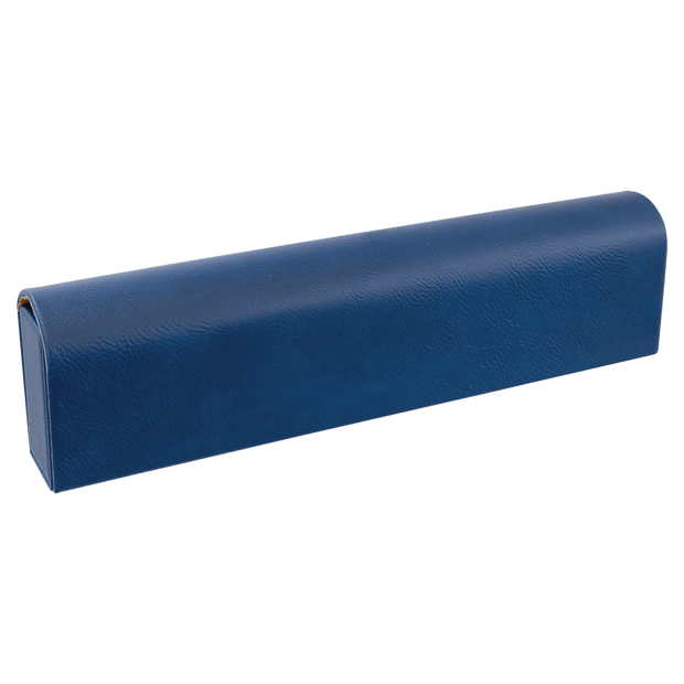 9 3/4" x 2 1/2"  Engraved Leatherette Pill Box