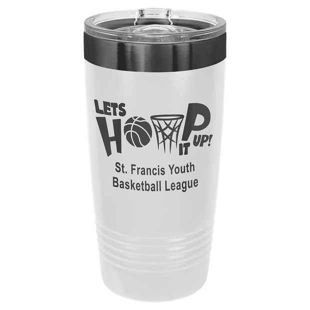 20oz Polar Camel Ringneck Vacuum Insulated Mug/ Tumbler Laser Engraved