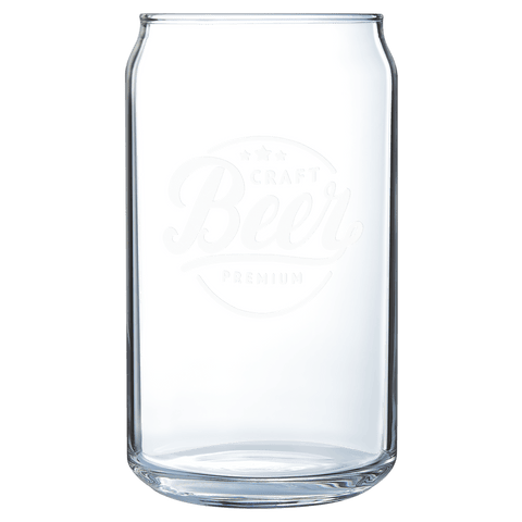 16 oz Can Glass