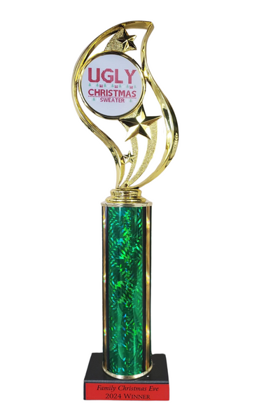 13 inch Ugly Christmas Sweater Trophy