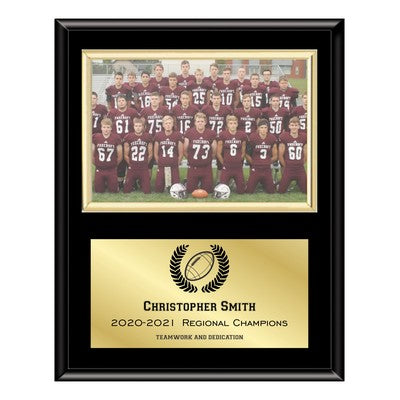 Copy of Cherry Finish Plaques with Slide-In Photo Frame