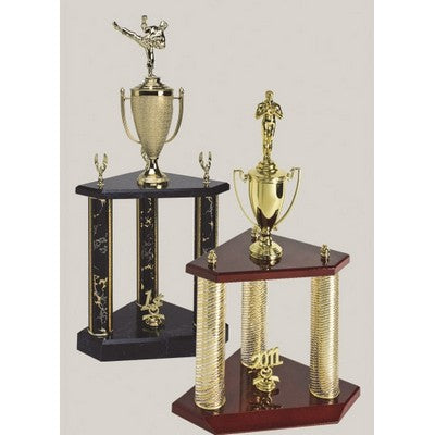 Multi Column Trophy Champion Three Column Trophy – Laser Etched
