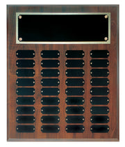 Cherry Finish Completed Perpetual plaque - 3 Sizes Available