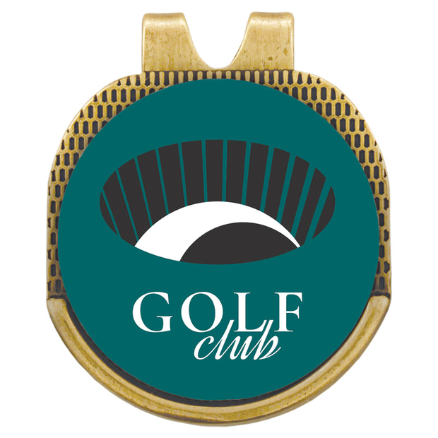 Hat Clip with Personalized Golf Ball Marker