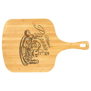 Bamboo Pizza Peel | Bamboo Pizza Board | Laser Etched