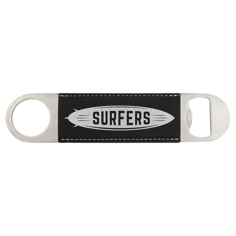 Personalized Leatherette Bottle Opener