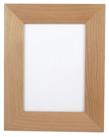 Red Alder Photo Frame with Glass Insert