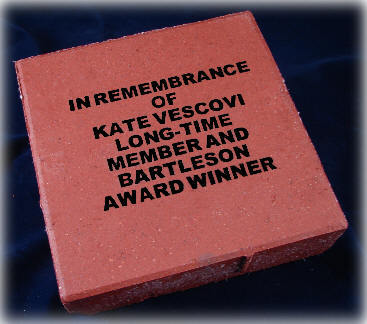 Engraved Red Clay Brick - USA Made