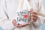 A Mothers Love Ceramic Mug -  includes white box - baby shower gift - new mom gift