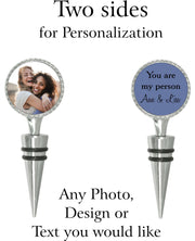 Personalized Wine Stopper - Decorate Both Sides