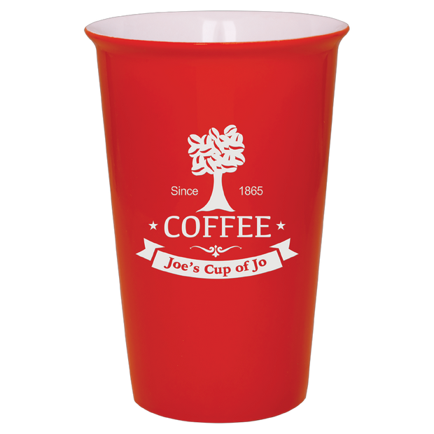 Ceramic Latte Cups | Ceramic Latte Mugs | Laser Etched, LLC