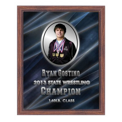 Unisub Full Color Sublimated Plaque with Cherry or Black Edge - 4 sizes available